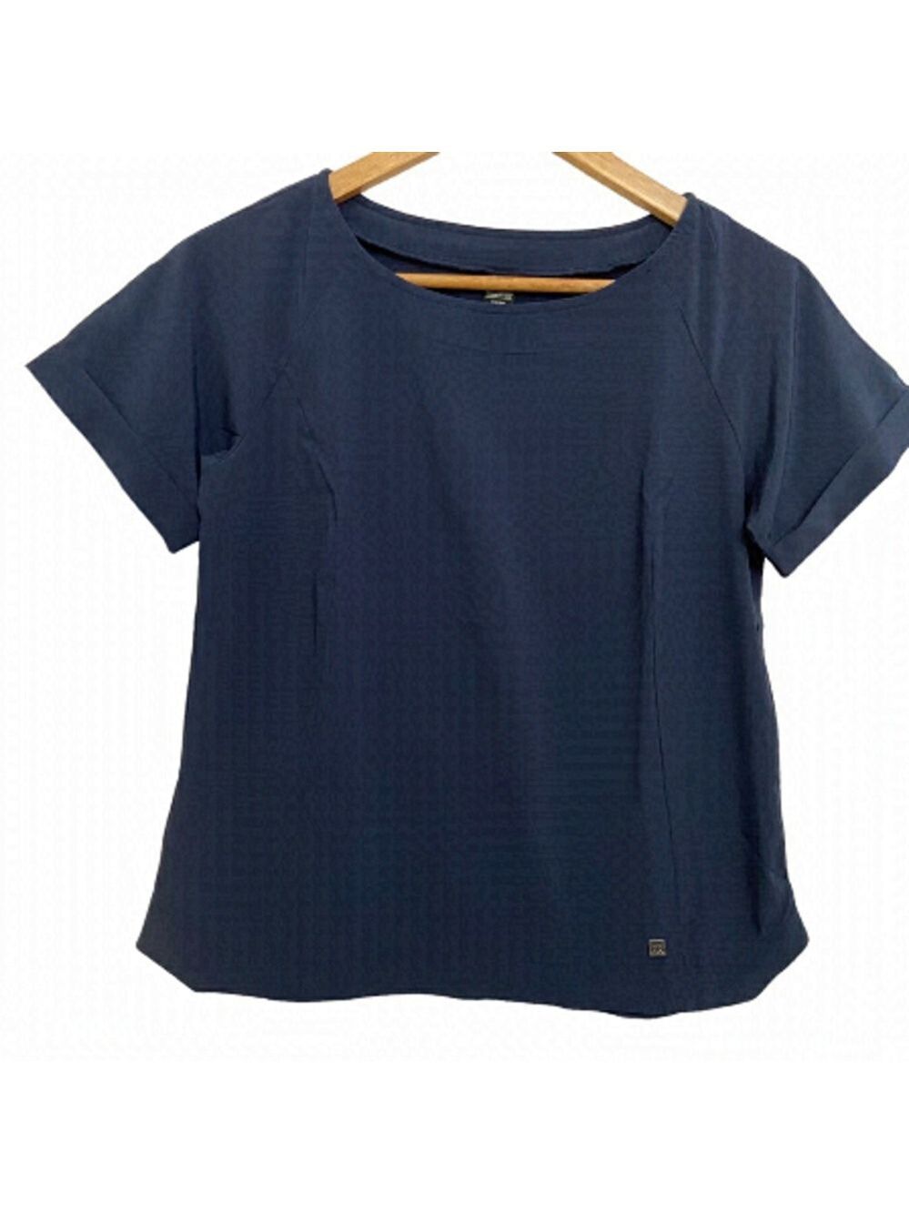 HELLY Hansen top navy blue short sleeves  t-shirt tee lightw athleisure XS